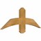 Ekena Millwork Bellingham Rough Sawn Timber Gable Bracket, Western Red Cedar, 36"W x 13"H x 2"D x 4"F, 9/12 Pitch GBW036X13X0204BEL00RWR - alternate 4